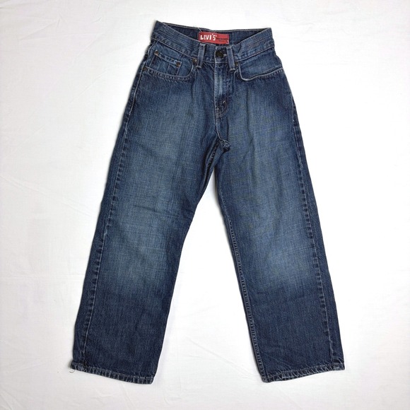 Levi's Other - Levis 569 Loose Straight Kids Jeans Blue Denim 10 Slim 23x25 Medium Wash Relaxed